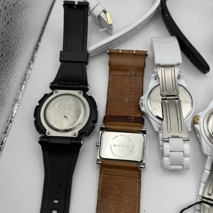 Bundle Of 15 Quartz Watches Job Lot Modern / Vintage Untested Parts / Repair