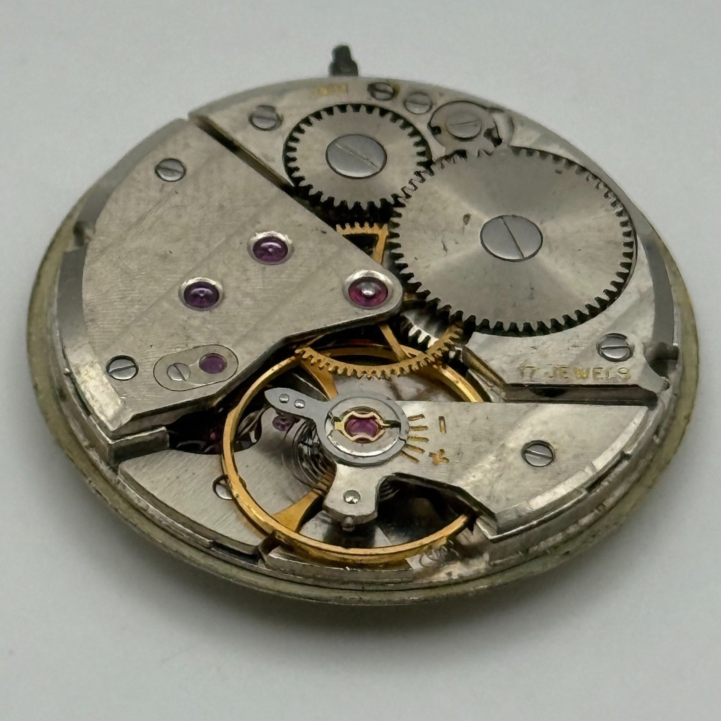 ETA 1120 Watch Movement Garrard Manual Wind Vintage Swiss Parts Repair 26.9mm