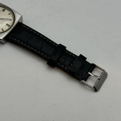 32mm Mens Avia Matic Automatic Sweep Seconds Square Watch FOR PARTS TO RESTORE
