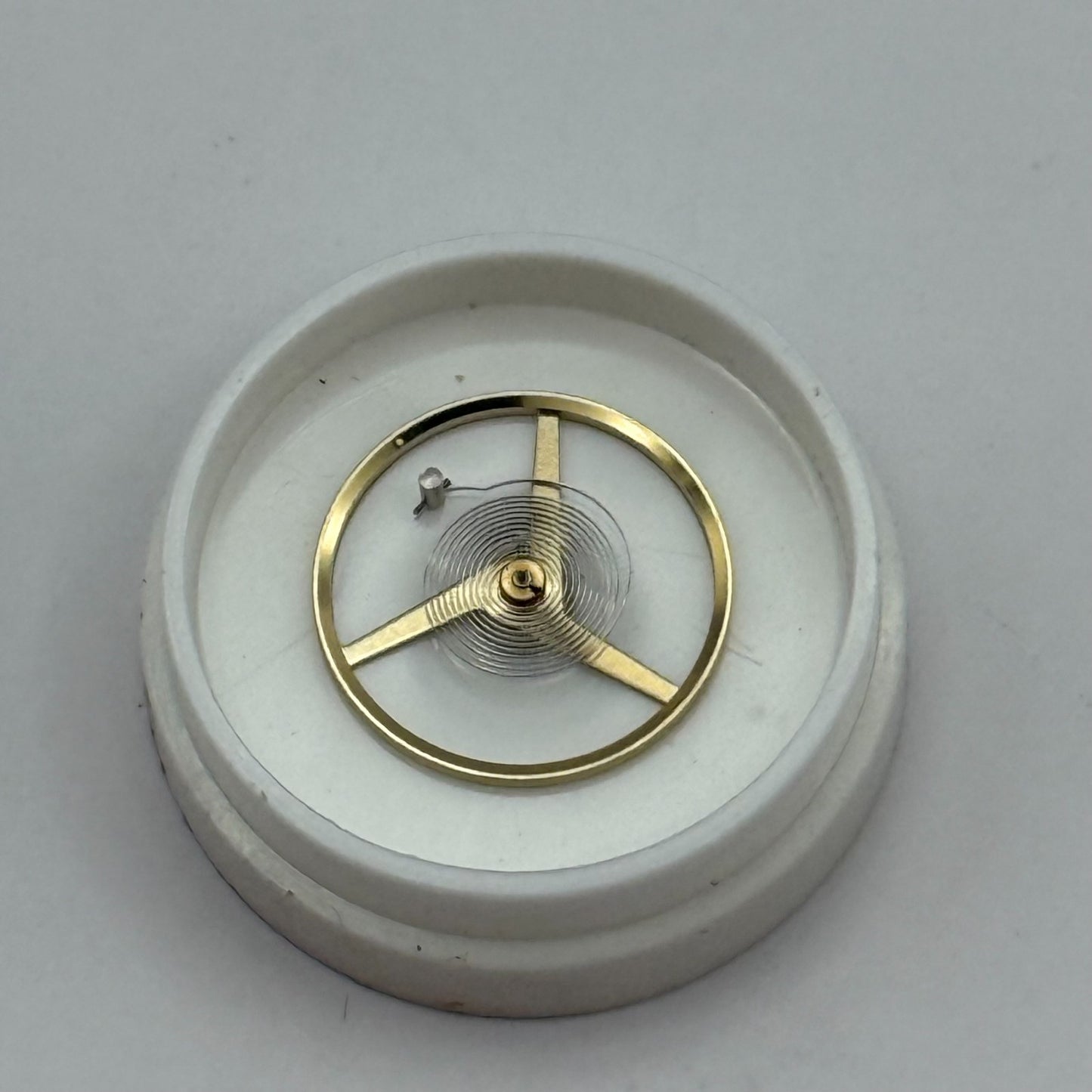 AS 1900 1906 Balance Wheel Complete And Spring 1577 M Watch Movement Parts NOS