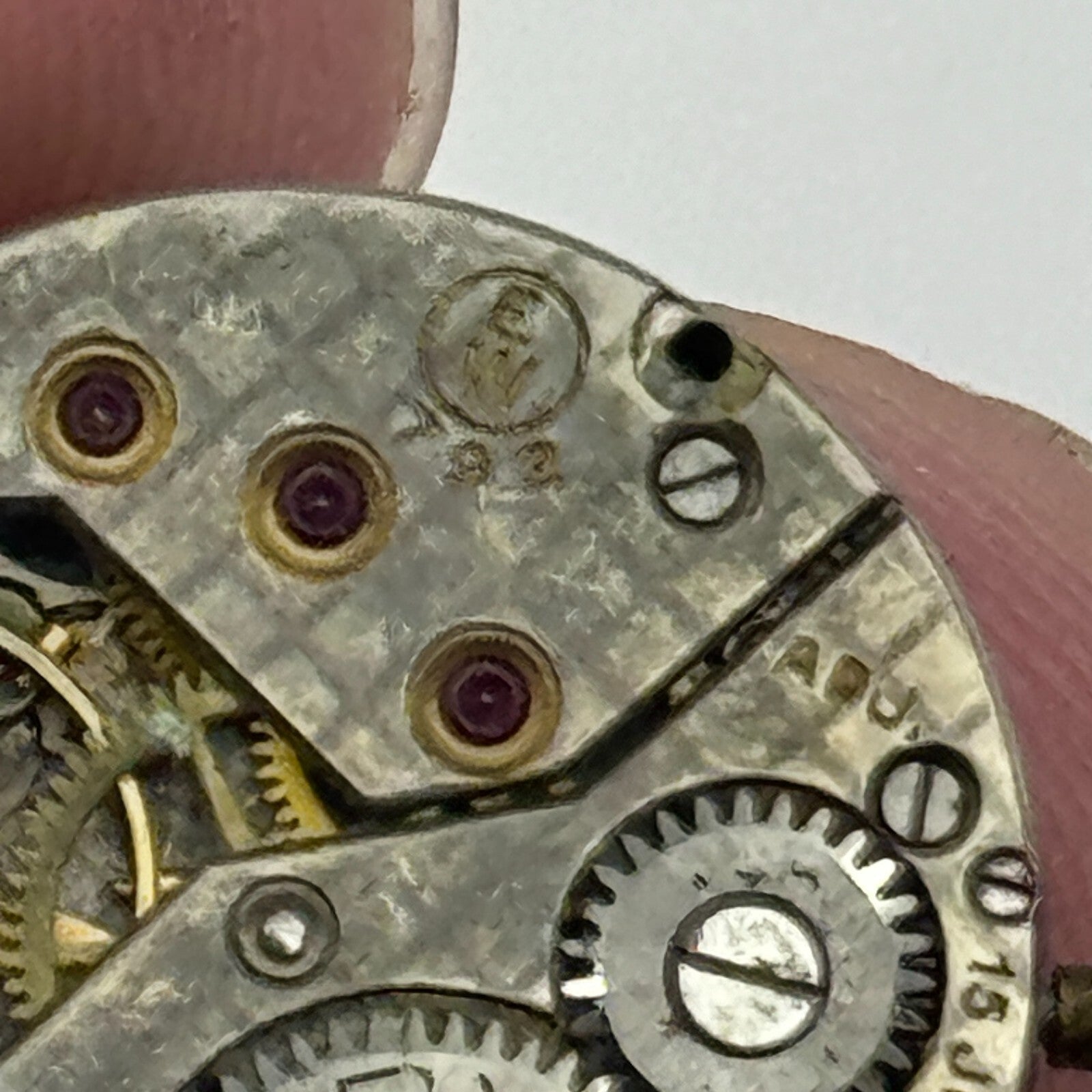 19.7mm Majex EW 792 Swiss 15 Jewels Manual Wind Watch Movement PARTS SPARES