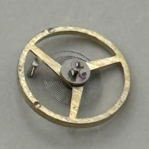 FEF 6620 Balance Wheel Complete And Spring 5½’’’ 1449 M Watch Movement Parts NOS