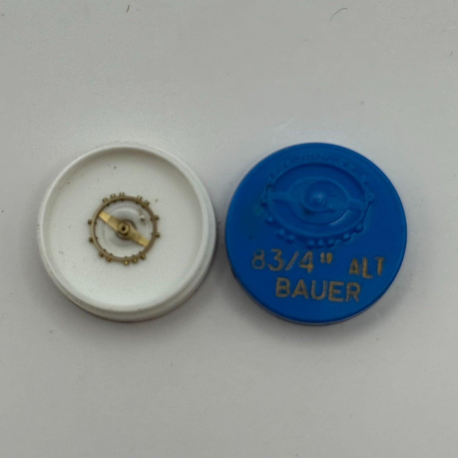 ALT Bauer 8 3/4''' Balance Wheel Complete And Spring Watch Movement Parts NOS