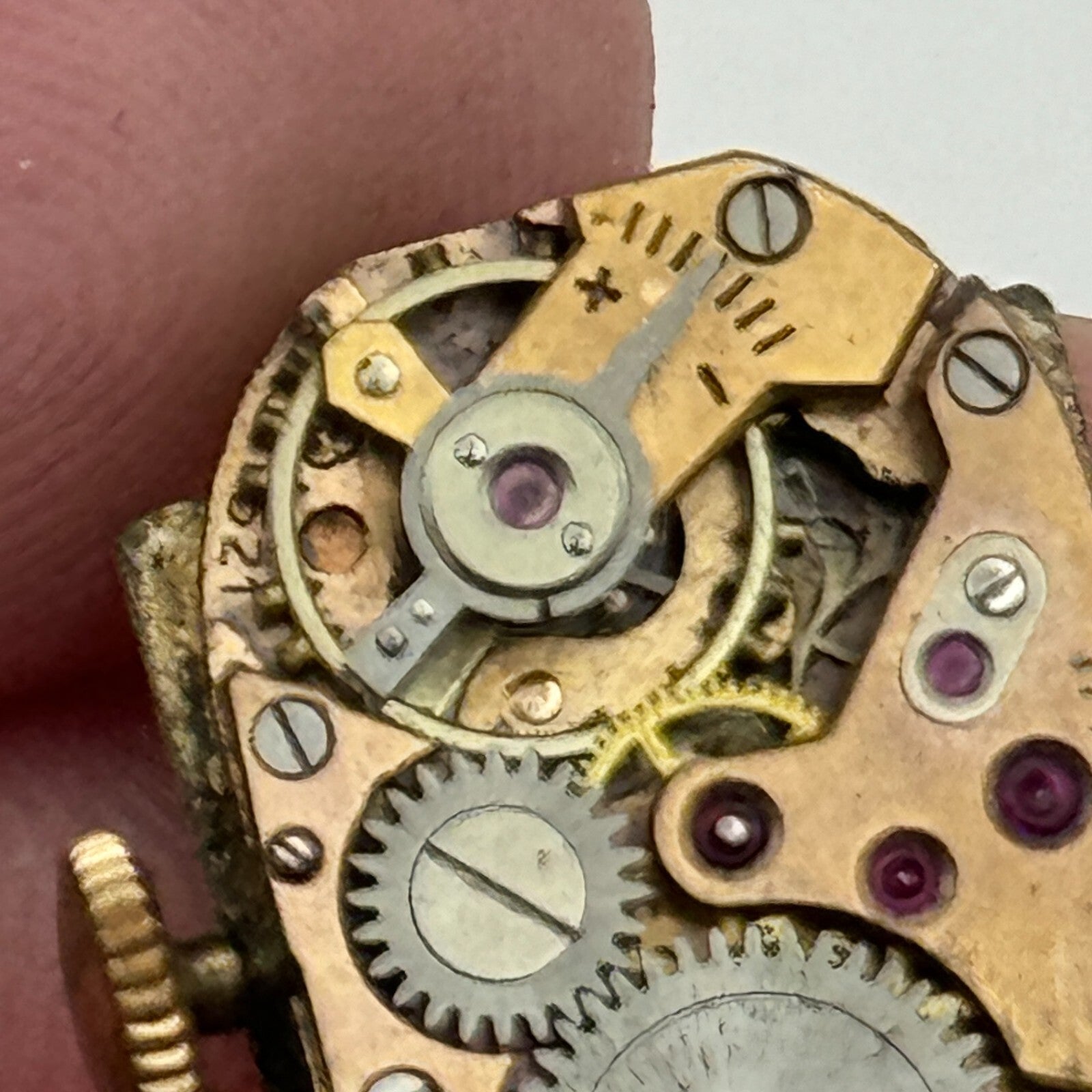 13mm Ladies Running Nigedo Unitas UT 521 Manual Wind Swiss Watch Movement PARTS
