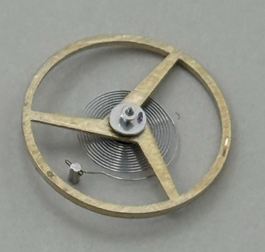 ST 96 Balance Wheel Complete And Spring 11½’’’ Ord + Inca Watch Movement Parts 