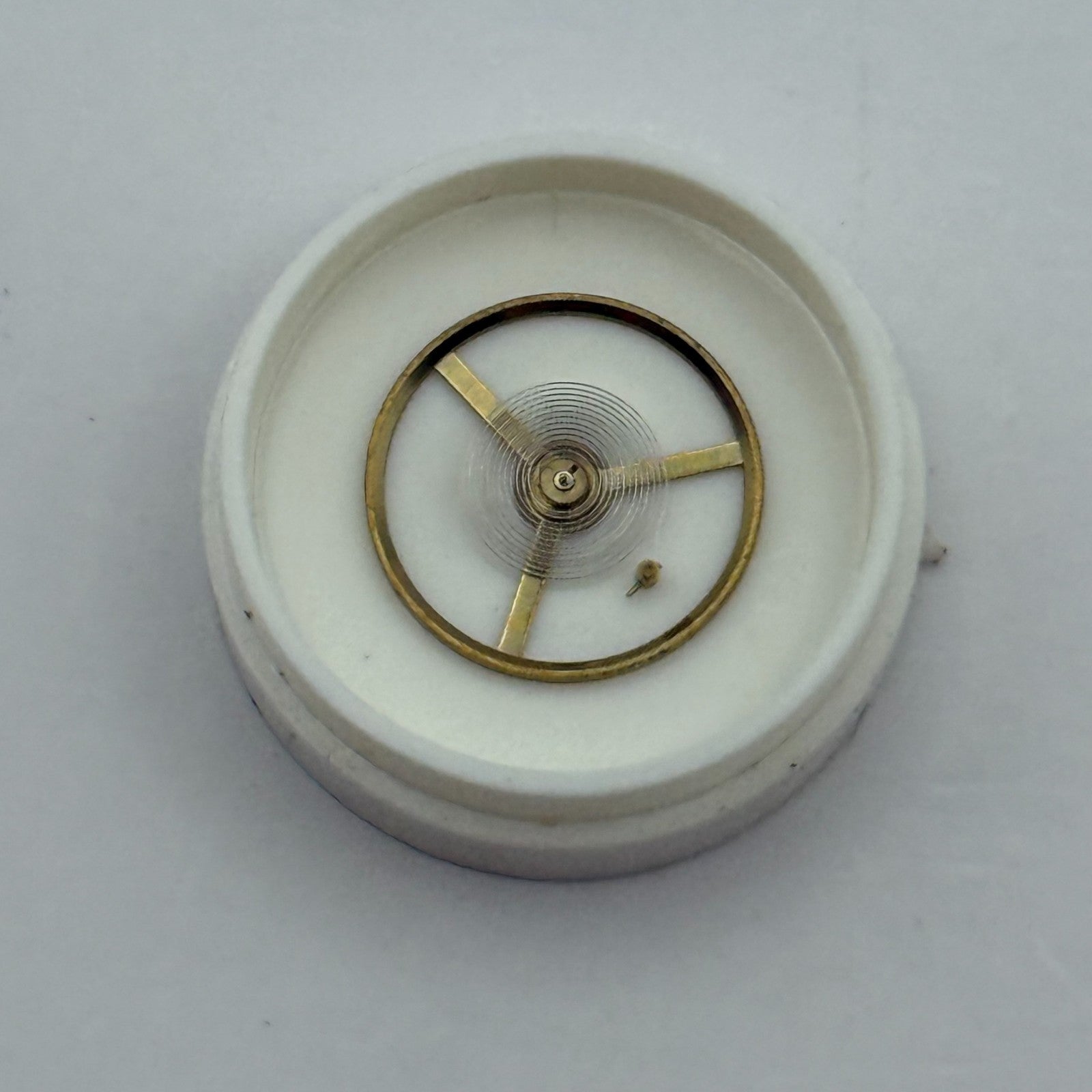c.603 Balance Wheel Complete And Spring 10½’’’ Watch Movement Parts NOS