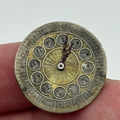 23.6mm Rare FHF Trench Watch Movement Manual Wind Swiss Vintage PARTS SPARES