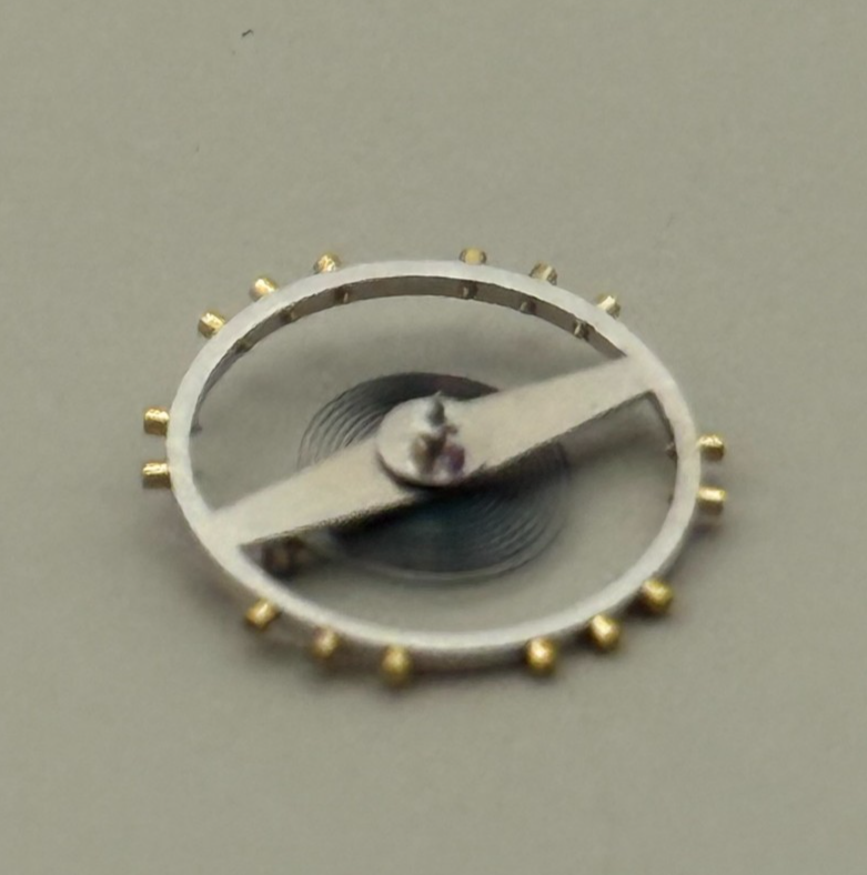 AS 1700-3 Balance Wheel Complete And Spring  Inca  Watch Movement Parts NOS