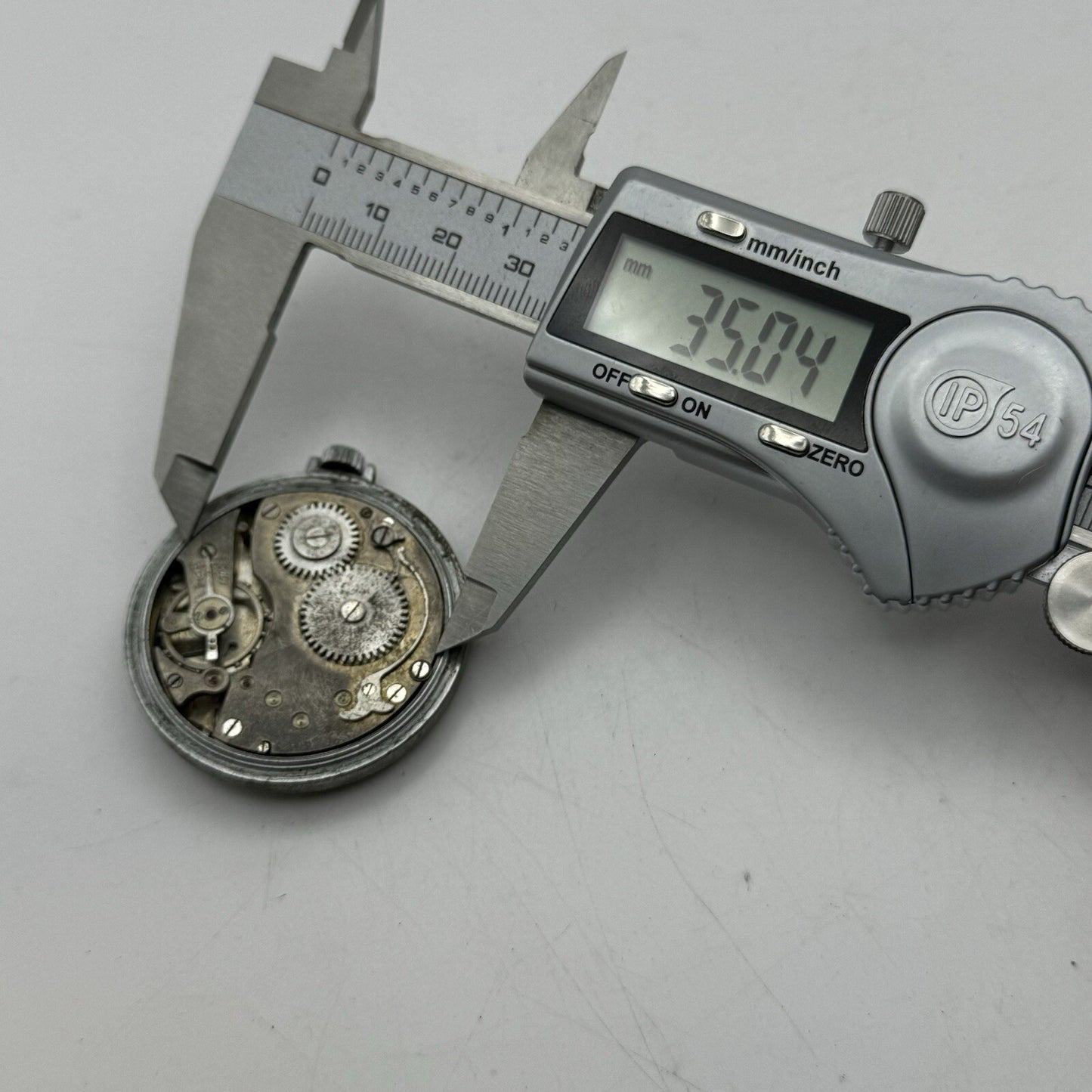 42.5mm Regulateur Francais Top Wind Pocket Watch Movement FOR PARTS