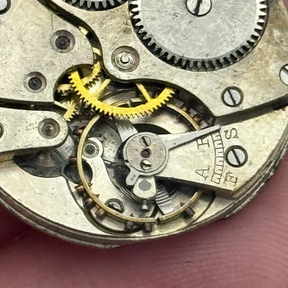 25.4mm Unidentified Roman Numerals Trench Watch Movement Manual Wind PARTS SPARE