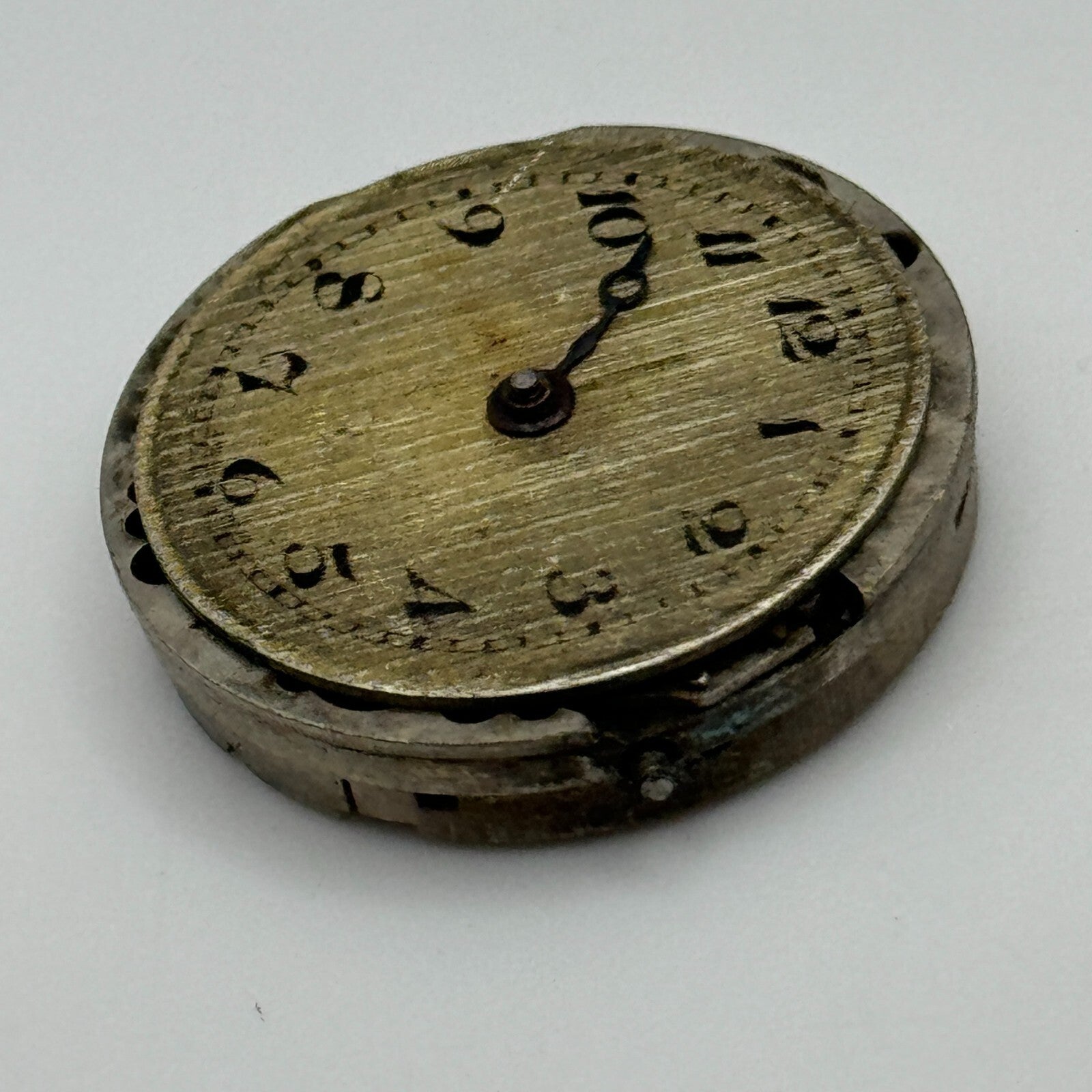 23.6mm Buren 15 Jewels Manual Wind Watch Movement Swiss Vintage PARTS SPARES