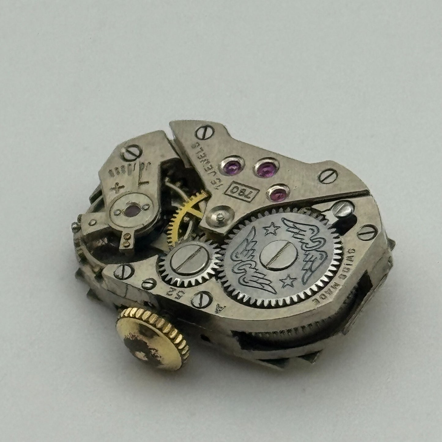 12.6mm Ladies Rotary AS 1051 Manual Wind Watch Movement Swiss Made Vintage PARTS