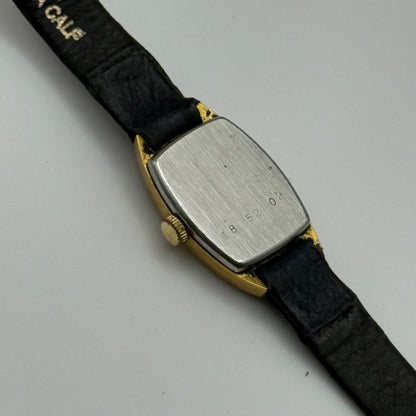 17mm Vintage Rotary Blue Bullseye Dial Swiss Manual Wind Watch PARTS / REPAIR