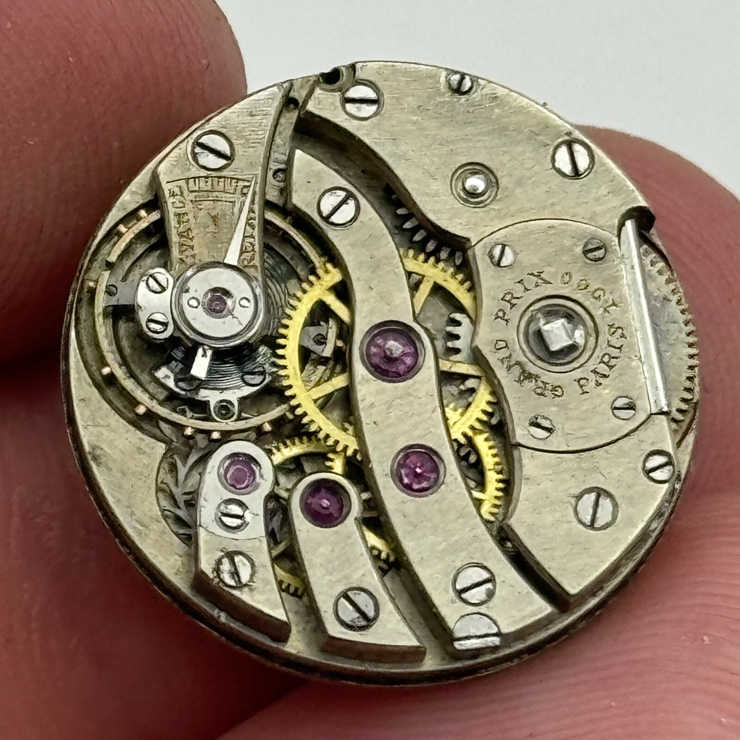 20.3mm Antique Paris Grand Prix 1900 High Grade Thin Manual Wind Watch Movement