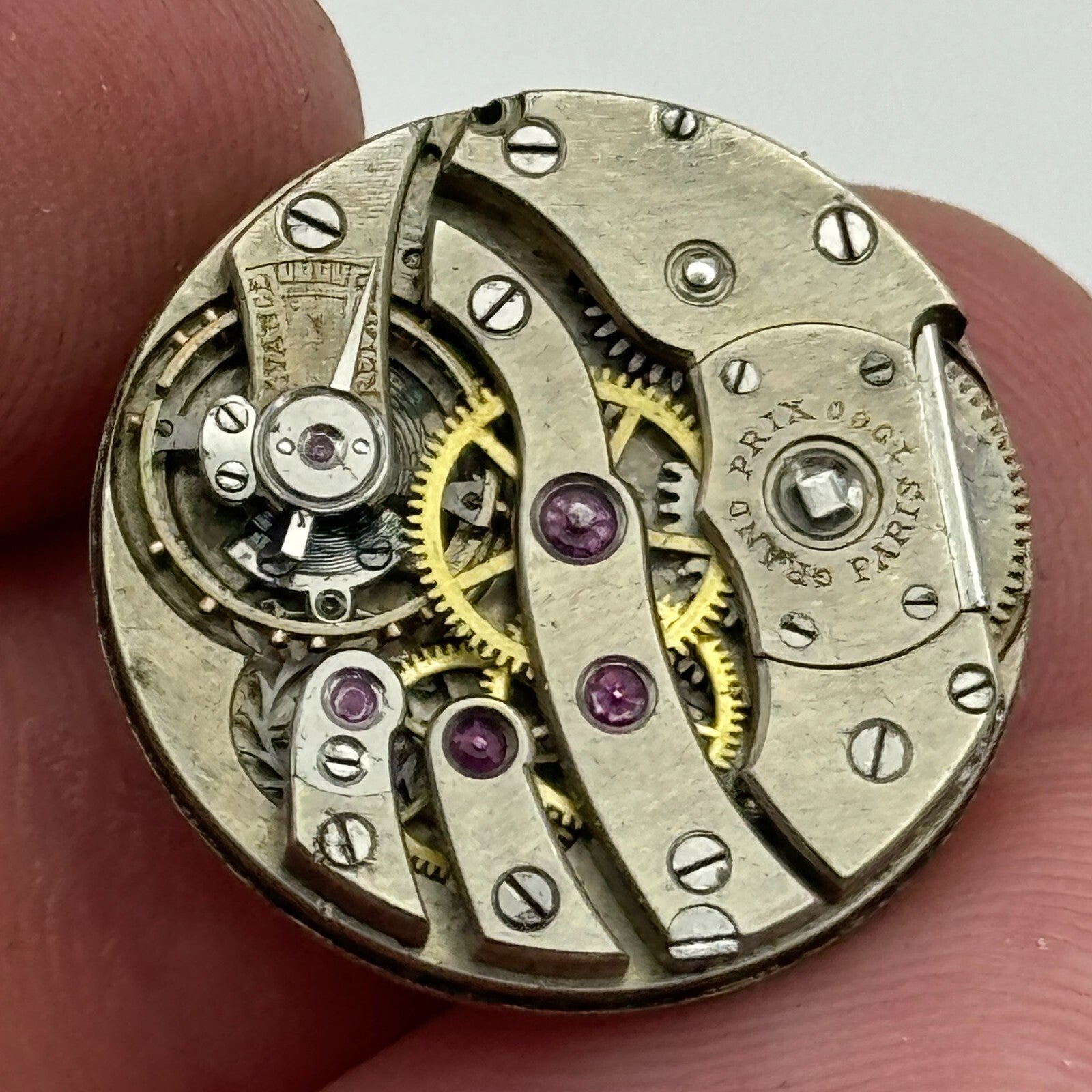 20.3mm Antique Paris Grand Prix 1900 High Grade Thin Manual Wind Watch Movement