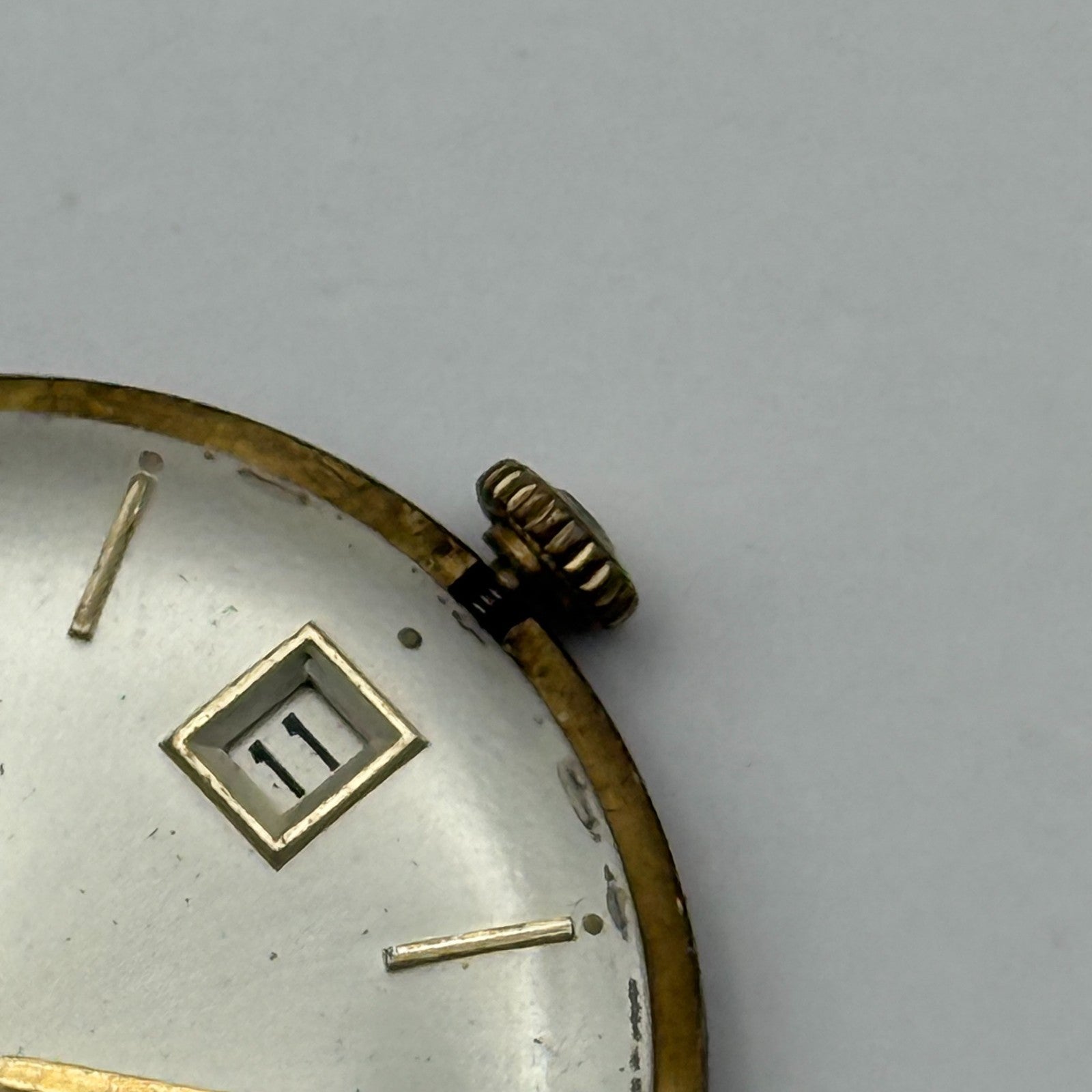 ETA 2408 Watch Movement Avia Manual Wind Vintage Swiss Parts Repair 31.4mm