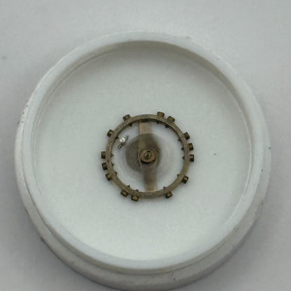 Femga 45 Balance Wheel Complete And Spring 5 1/2''' 1006 M Watch Movement Parts 
