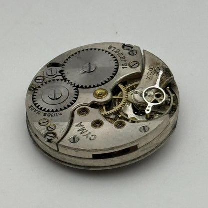 23.6mm Cyma Ref 030 Tavannes Manual Wind Watch Movement Swiss Vintage PARTS