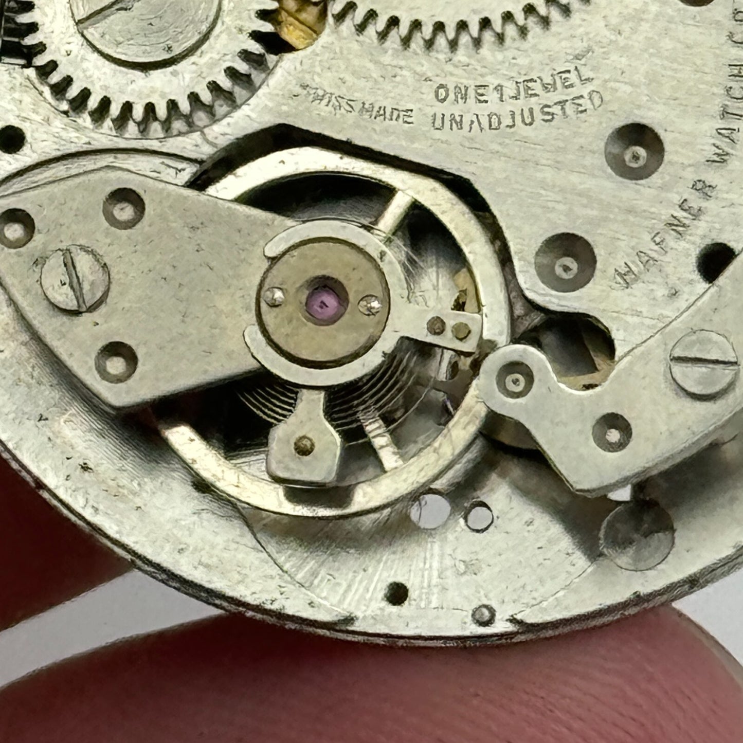 31mm Men's Lucerne BFG 866 Hafner Watch Co Swiss Manual Wind Watch Movement PART