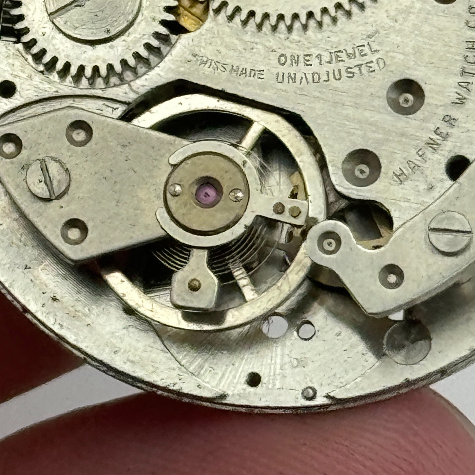 31mm Men's Lucerne BFG 866 Hafner Watch Co Swiss Manual Wind Watch Movement PART