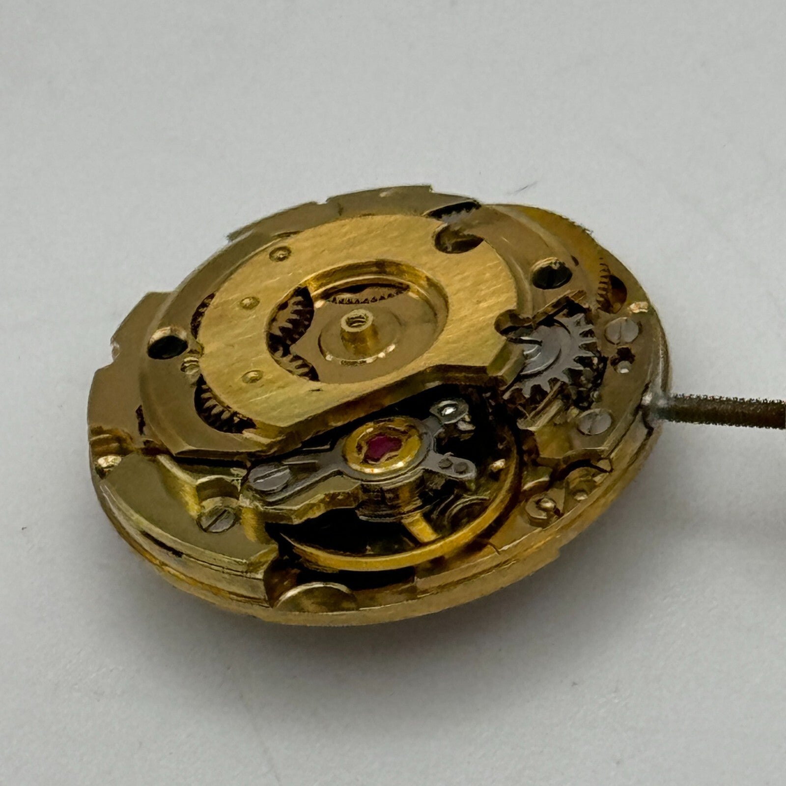 17.4mm Running Bulova 7BLACD Automatic Ladies Watch Movement Swiss Vintage PARTS