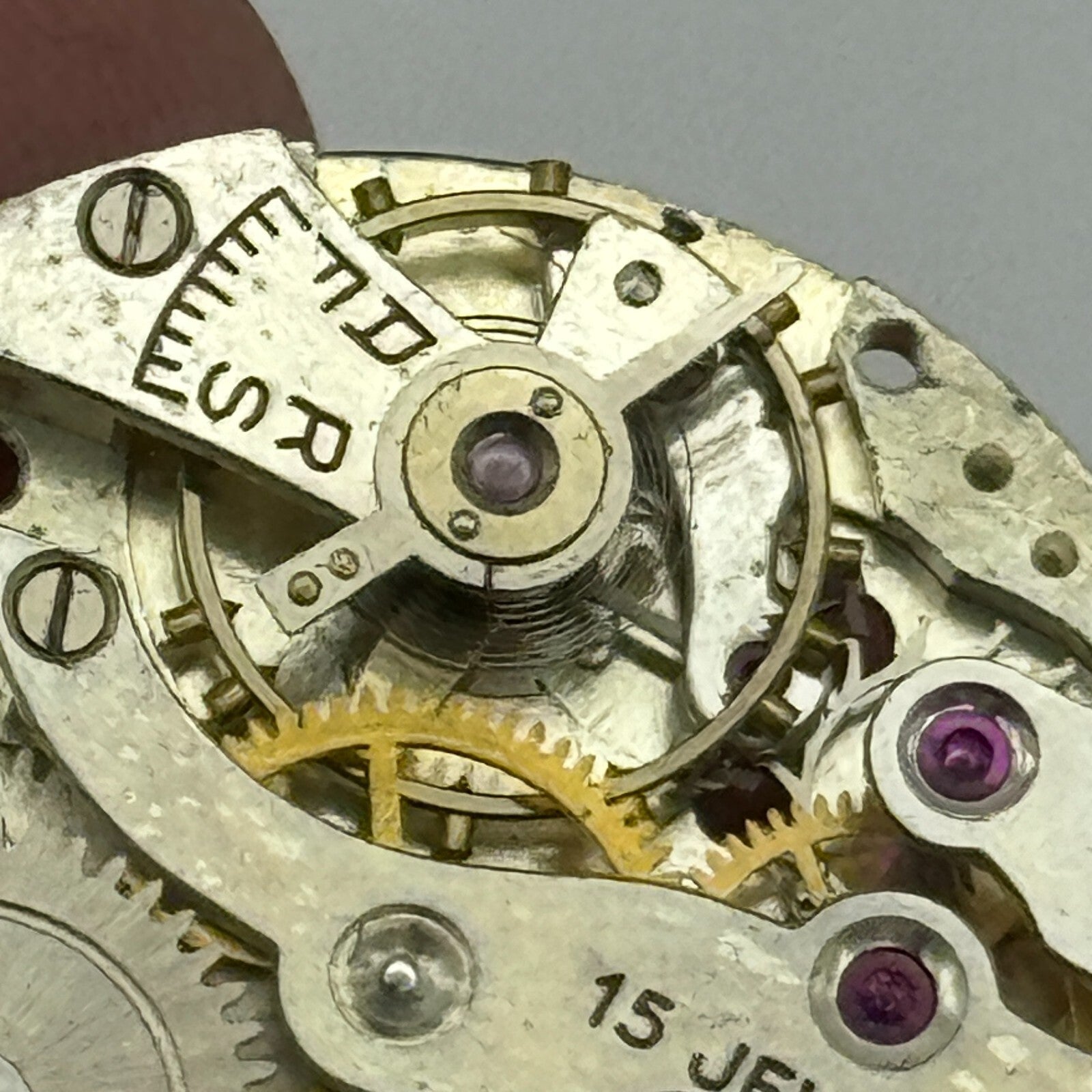 27mm Envoy AS 554 A Schild Men's 15 Jewels Manual Wind Watch Movement PARTS