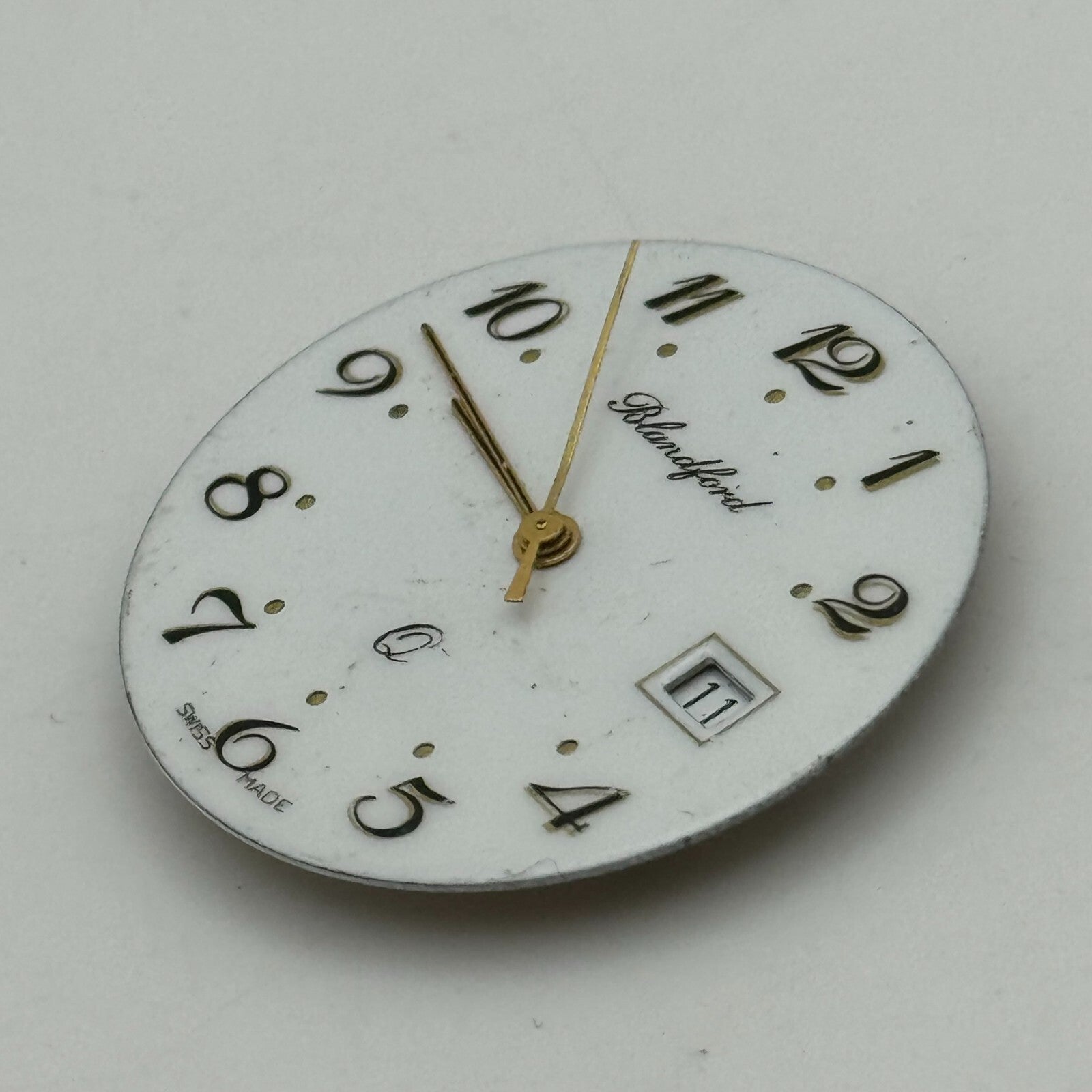 31.1mm Blandford ETA F05.11A Quartz Watch Movement Vintage UNTESTED PARTS SPARES