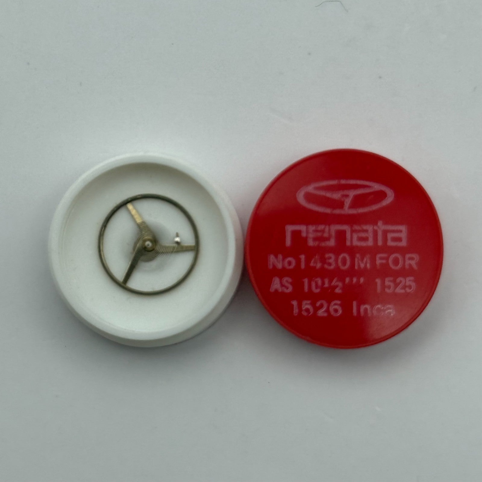 AS 1525 1526 Balance Wheel Complete And Spring 10½’’’ Inca 1430 M Watch Parts 