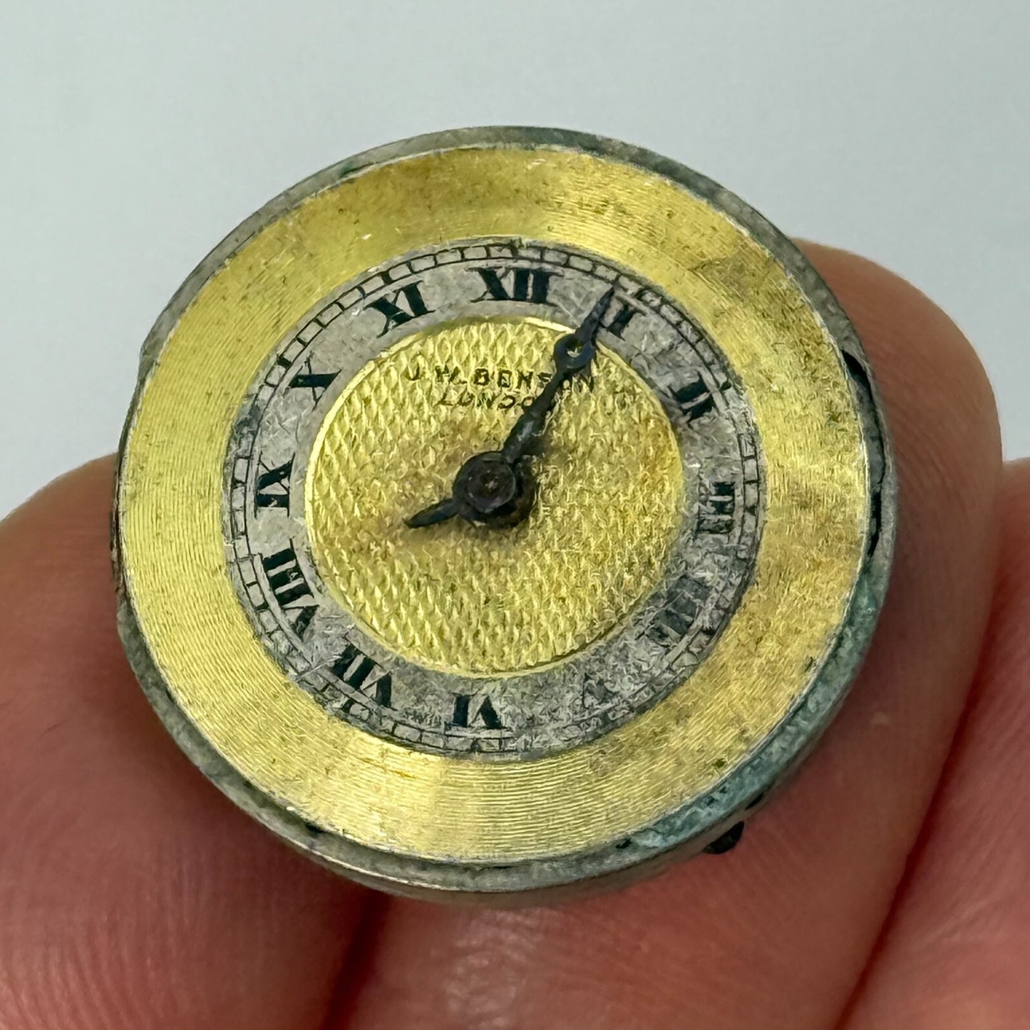 23.4mm Vintage Cyma J W Benson Ref 030 Manual Wind Watch Movement PARTS REPAIR