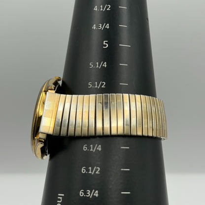 Lorus Lumibrite Ladies Quartz Watch Date Dial Stretch Band Japan Working 37mm