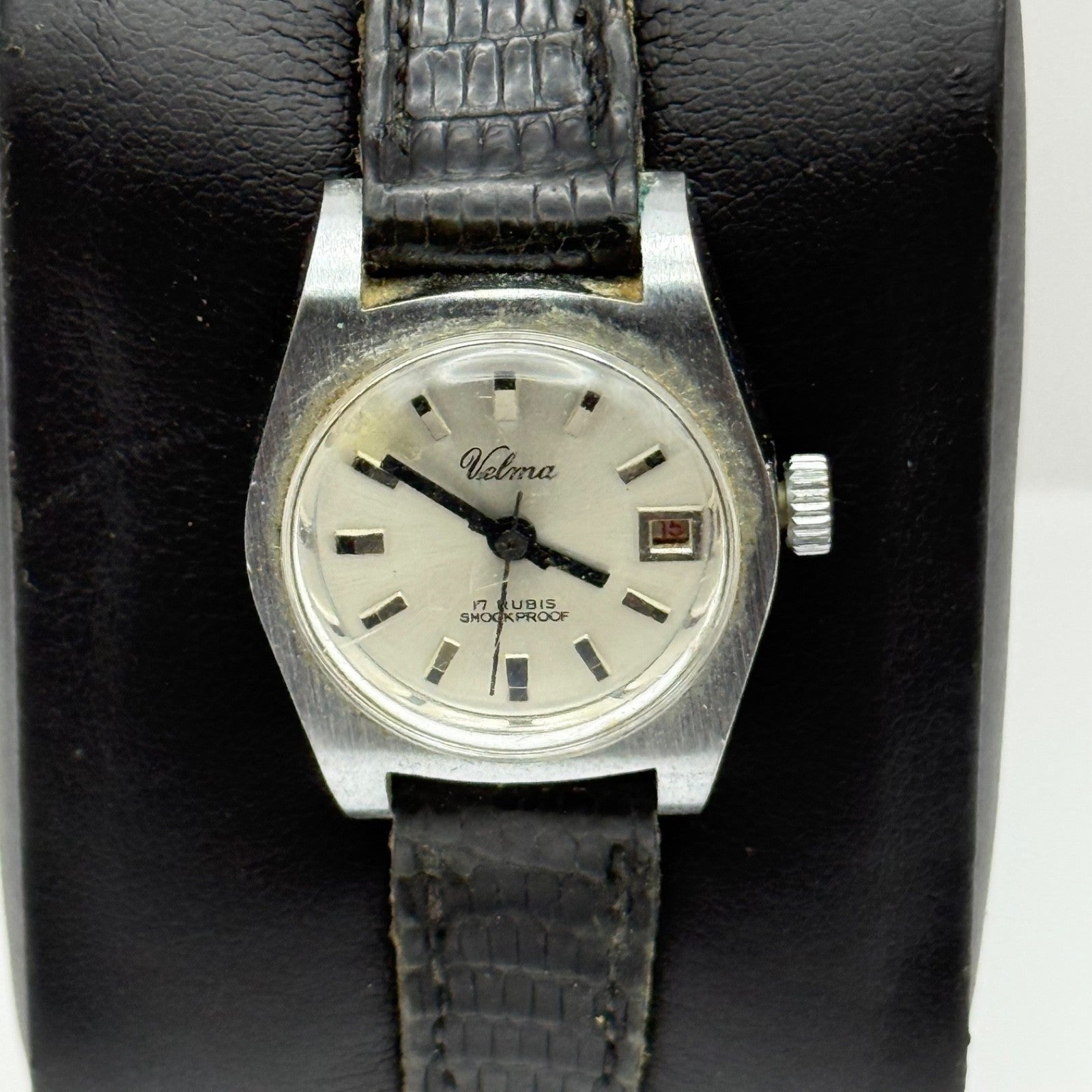 23mm Vintage Velma 17 Rubis Shockproof 21 Jewels Manual Wind Watch PARTS REPAIR