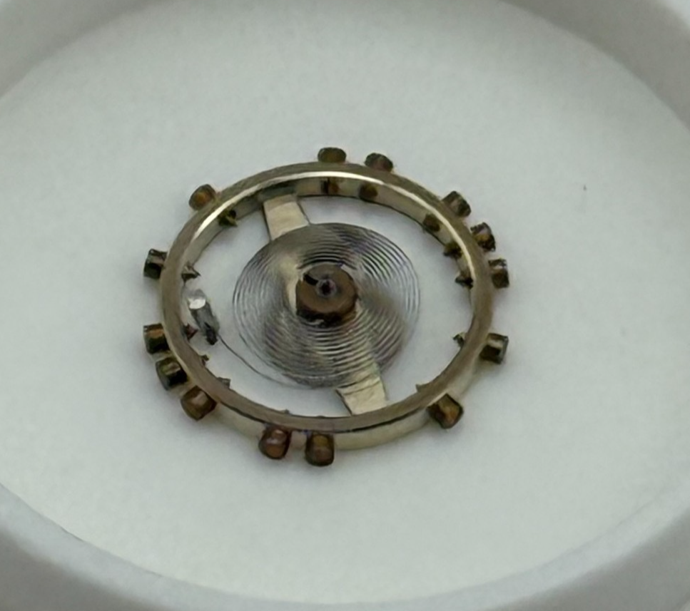 AS 976 1012 Balance Wheel Complete And Spring 29 M Watch Movement Parts NOS