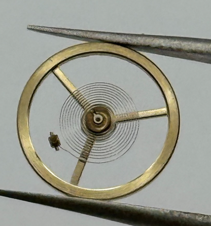 Ebosa 65 Balance Wheel Complete And Spring  12½’’’ 942 Watch Movement Parts NOS