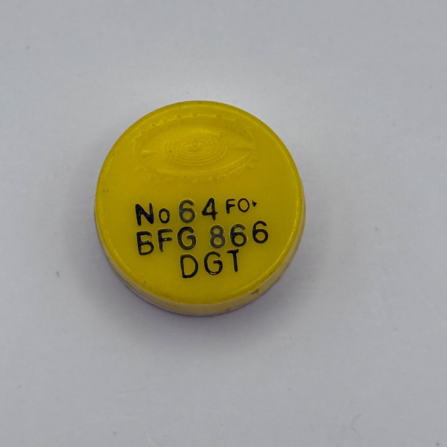 BFG 866 DGT Balance Wheel Complete And Spring 64 Watch Movement Parts NOS 