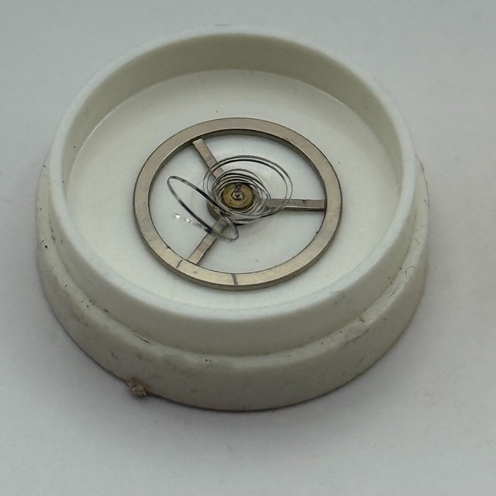 EB 8021 Balance Complete 10 1/2''' Renata 1253 Watch Movement Parts DAMAGED