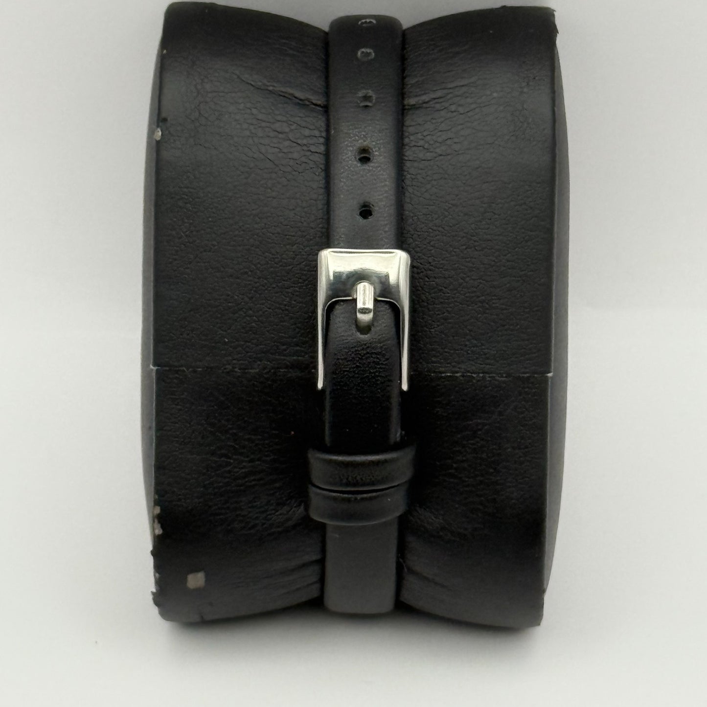 GoGoey Ladies Quartz Watch Mother of Pearl Dial Black Strap Working 24mm