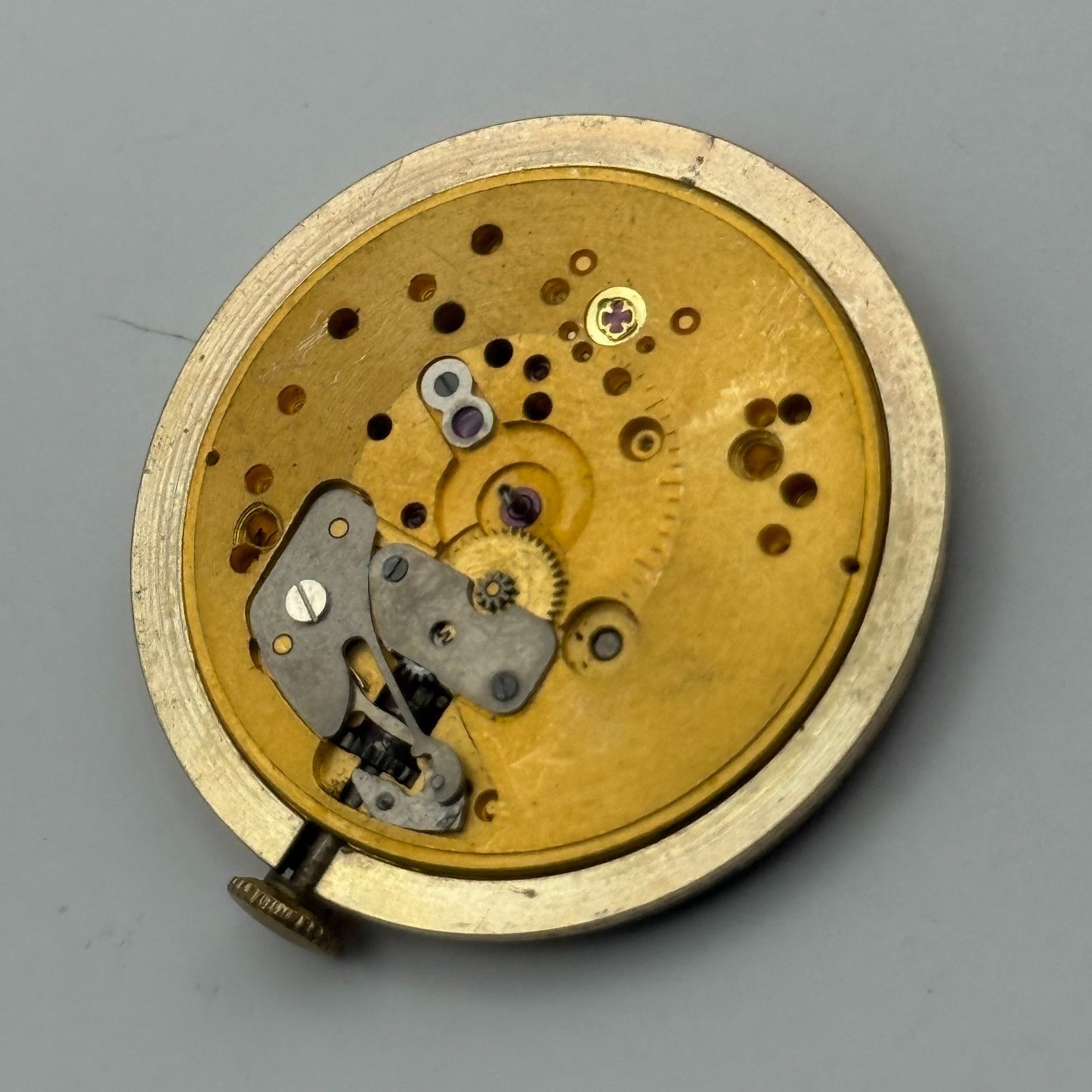 Smiths Imperial 617 Cal 0104 Watch Movement Running Manual Wind Parts 31.4mm