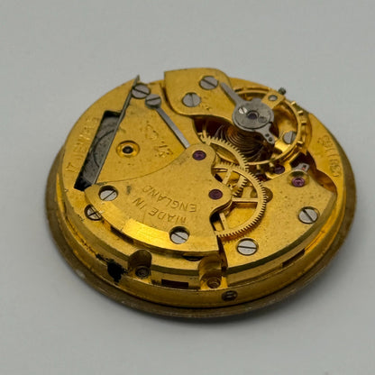Smiths 27.CS. De Luxe Watch Movement Manual Wind Vintage Parts Repair 26.9mm