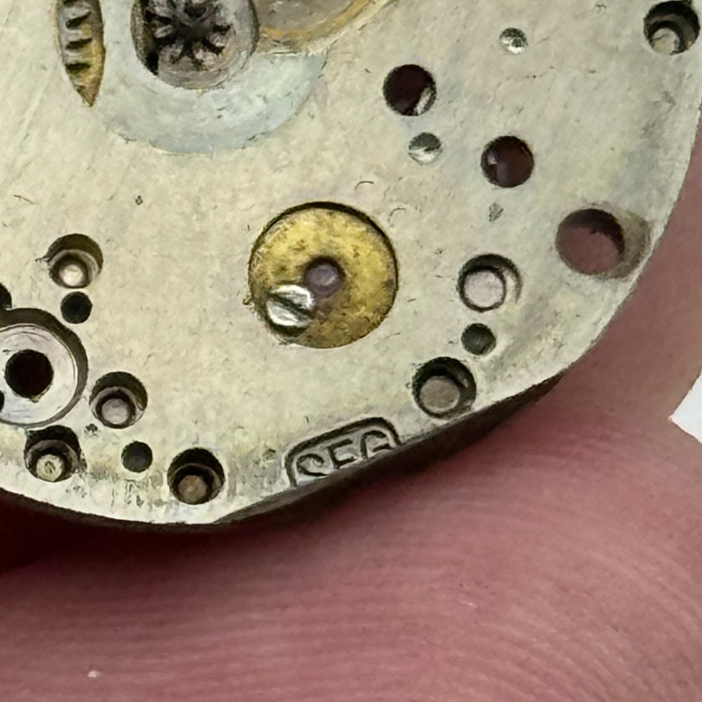 23.6mm GS Dubois SFG Manual Wind Watch Movement Vintage Swiss FOR PARTS SPARES