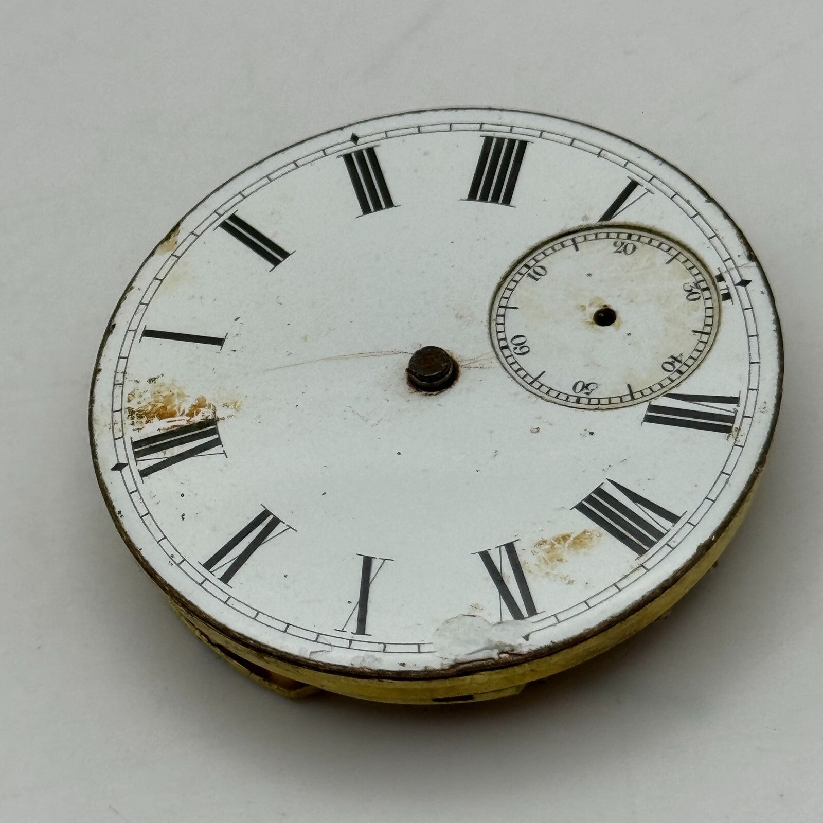 43.4mm Antique R Stewart Argyle & Buchanan Glasgow Pocket Watch Movement PARTS