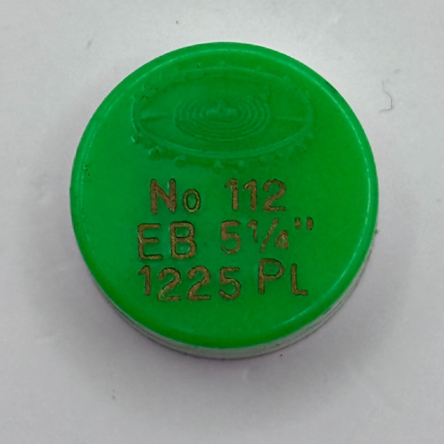 EB 1225 Balance Wheel Complete And Spring 5 1/4’’’ PL 112 Watch Movement Parts 