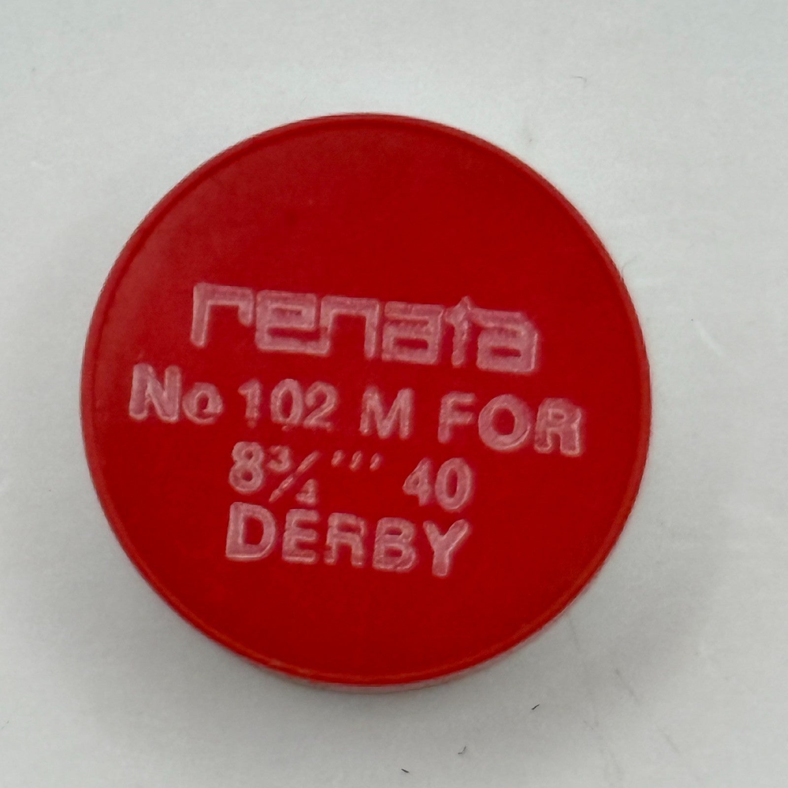 Derby 40 Balance Wheel Complete And Spring  8¾’’’ 102 M Watch Movement Parts NOS