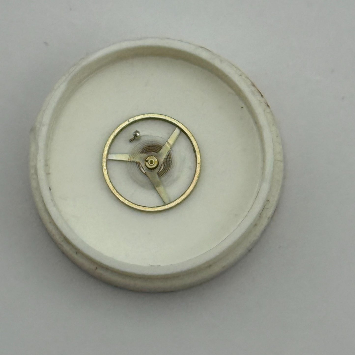 ETA 2487 Balance Wheel Complete And Spring  Ord + Inca 1269 M Watch Parts NOS