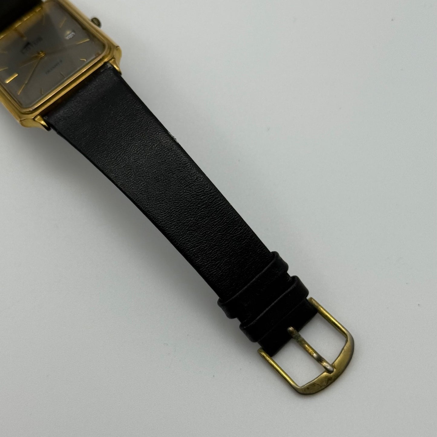 Working Ladies Lotus Date Dial Quartz 26mm Quartz Watch PUW Movement New Battery