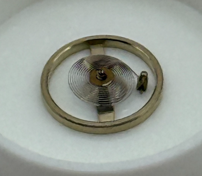 Ebosa 86 87 Balance Wheel Complete And Spring 8¾’’’ 1249 Watch Movement Parts 