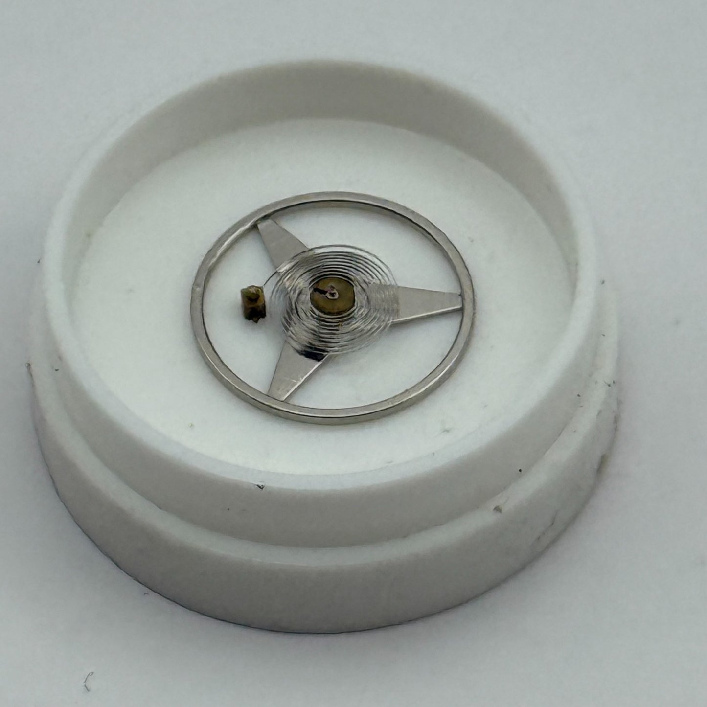 Brac 2100 Balance Wheel Complete And Spring 9¼’’’ 1862 M Watch Movement Parts 