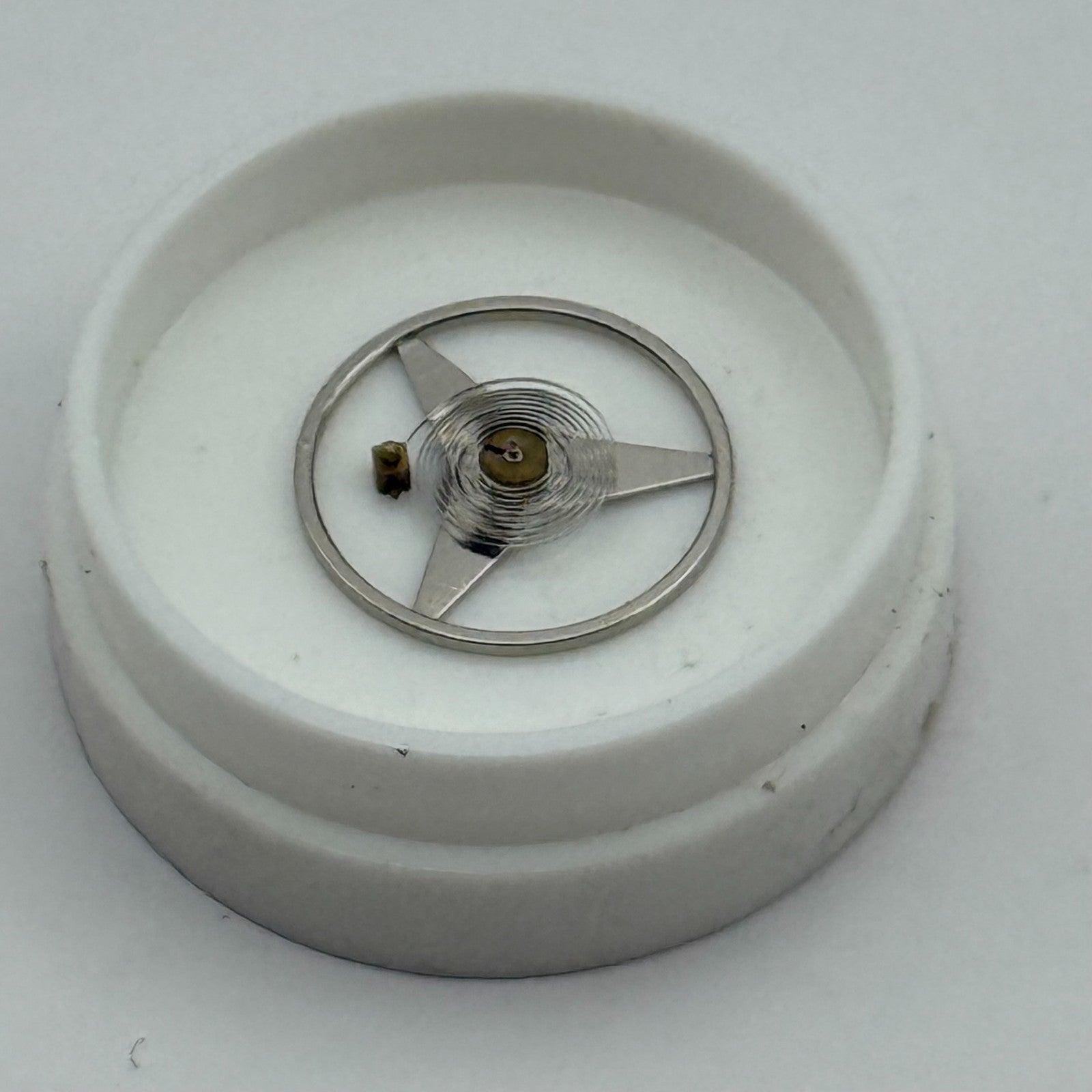 Brac 2100 Balance Wheel Complete And Spring 9¼’’’ 1862 M Watch Movement Parts 