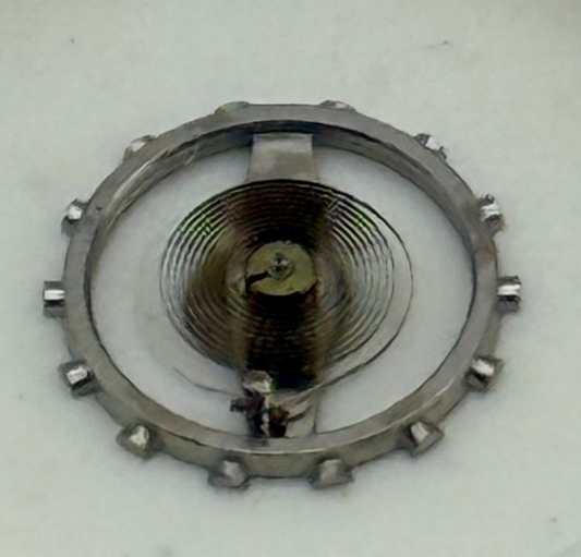 Brac 2061 Balance Wheel Complete And Spring Renata 457 Watch Movement Parts NOS 