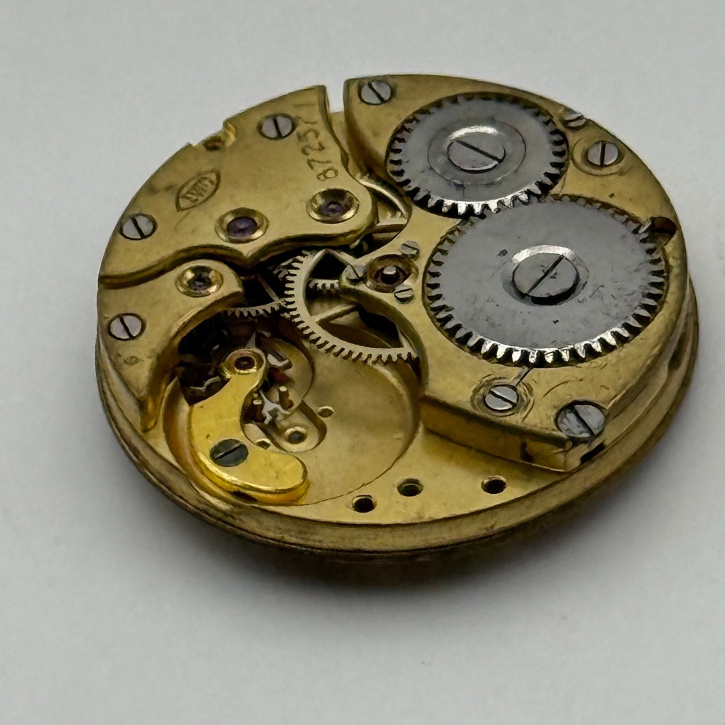 IWC Probus Schafusia Patent 55231 Watch Movement Vintage Swiss Parts 19.7mm