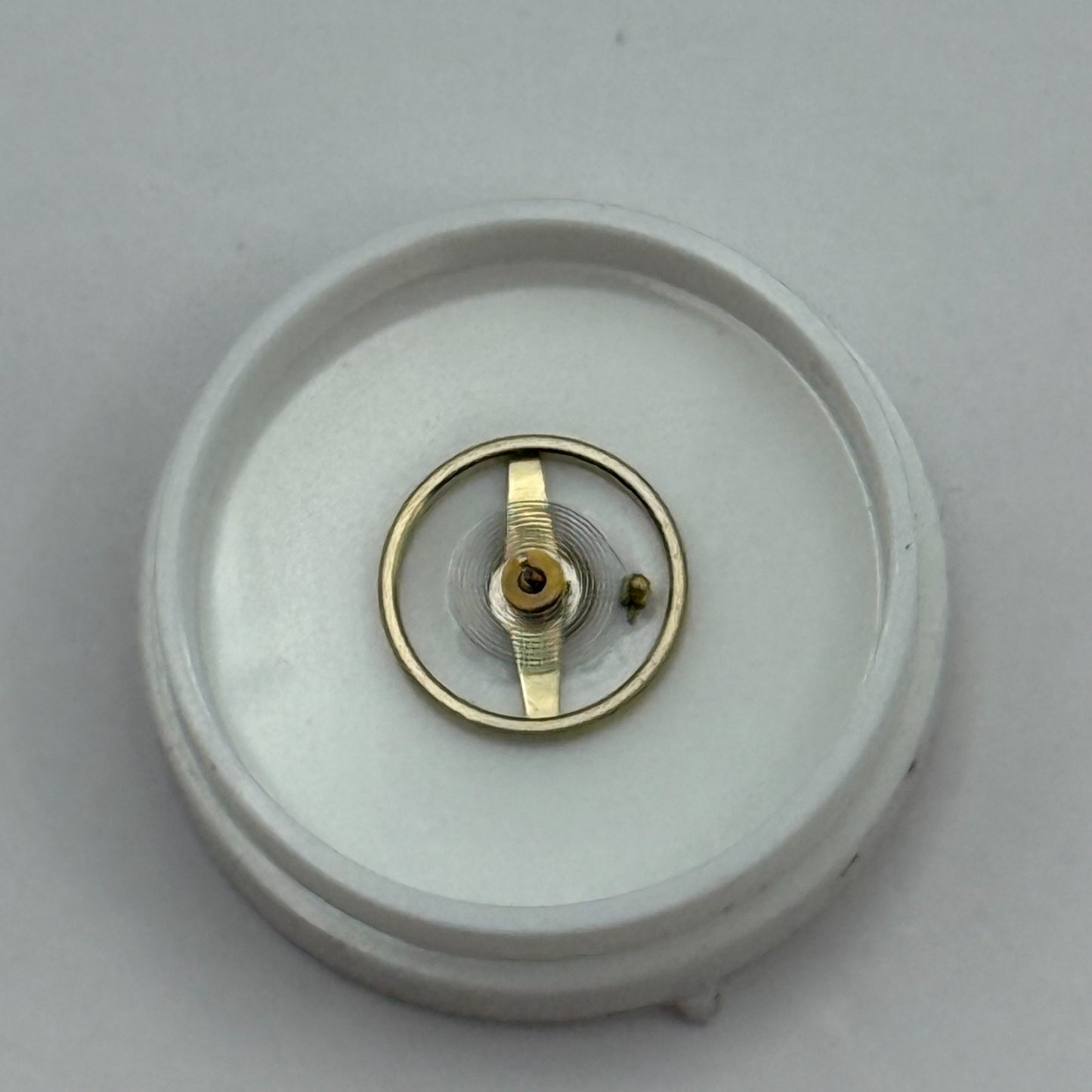 Ebosa 86 87 Balance Wheel Complete And Spring 8¾’’’ 1249 Watch Movement Parts 